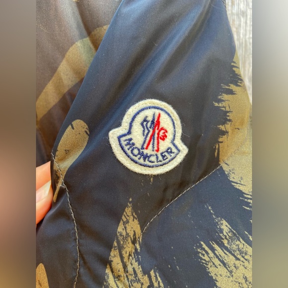 Moncler “Gaillon Feather Down” Hooded Camouflage Jacket - Picture 9 of 16